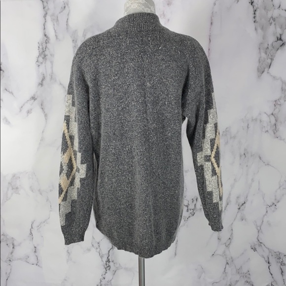 3/$20 Vintage Santoria Silk Angora Hair Beaded Sweater Grandma Medium Lambswool - Picture 5 of 14